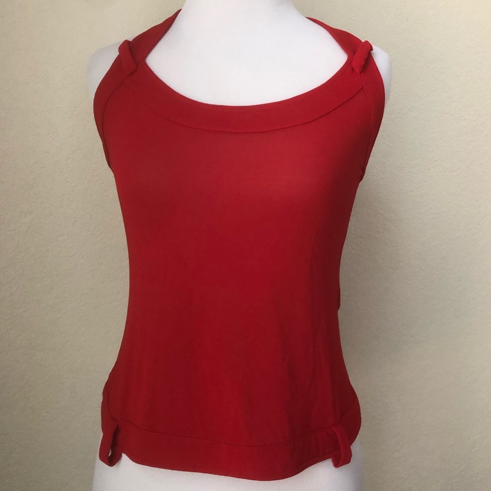 Versace Top Blouse Halter S Small
